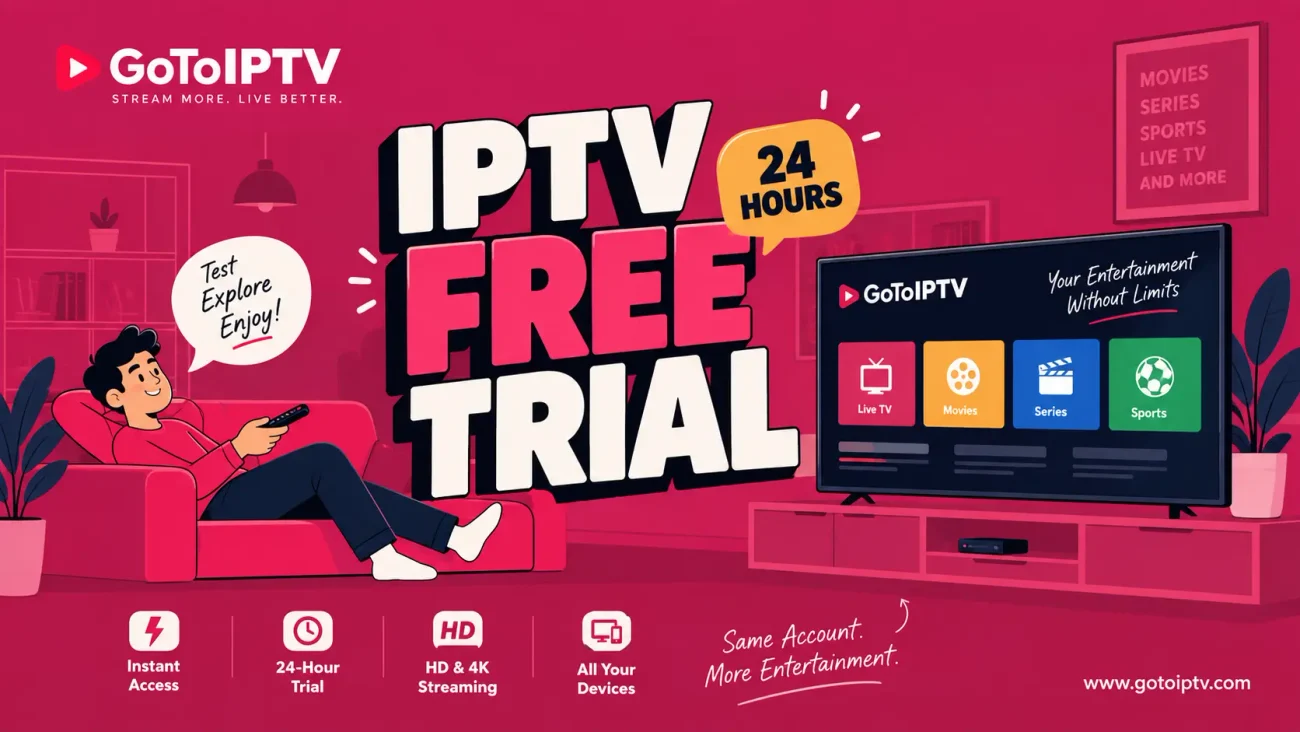 IPTV FREE TRIAL