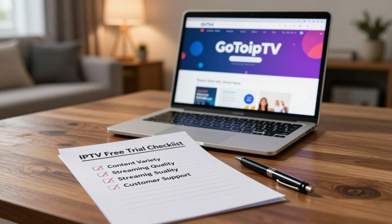 IPTV Free Trial Checklist IPTV Free Trial Checklist