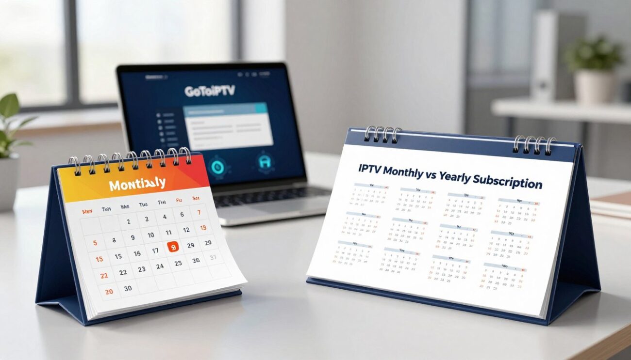 iptv monthly vs yearly subscription